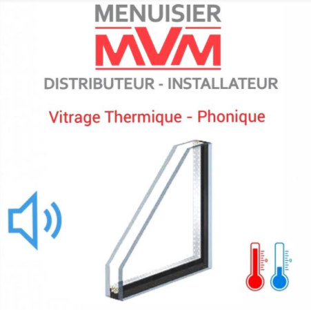 VITRAGE THERMIQUE / PHONIQUE - POUR VOTRE CHANGEMENT DE FENETRE PVC A LYON