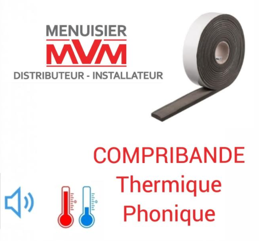 LE COMPRIBANDE THERMIQUE / PHONIQUE PAR MVM MENUISIER, FENÊTRIER LYONNAIS