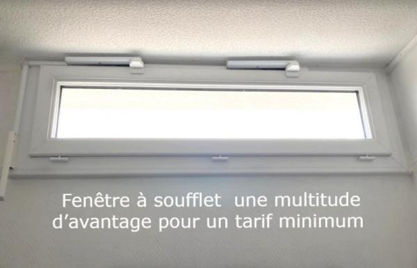 LA FENETRE A SOUFFLET : LUMINOSITE-GAIN DE PLACE-SECURITE