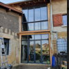 FERMETURE D'UN CORPS DE FERME A 2 NIVEAUX A RILLEUX LA PAPE GAMME ALUMINIUM - MVM