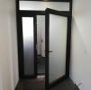 Porte aluminium isolante à serrure et vitrage anti-effraction -LYON 3