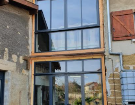LES MENUISERIES EN ALUMINIUM -LE DESIGN ET LES QUALITES MECANIQUES - LYON   