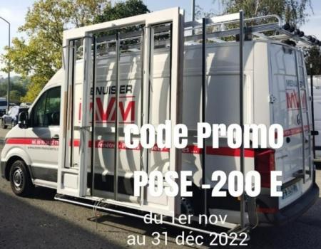 LA FIN DE L'ANNE APPROCHE A GRAND PAS ! PROFITEZ DU CODE DE REDUCTION SUR LA POSE   