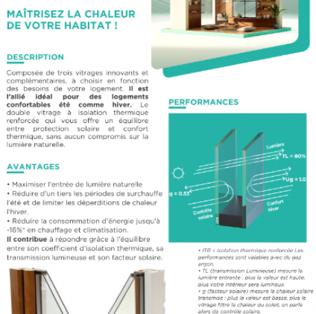 Double vitrage - MVM menuisier Lyon Rhône