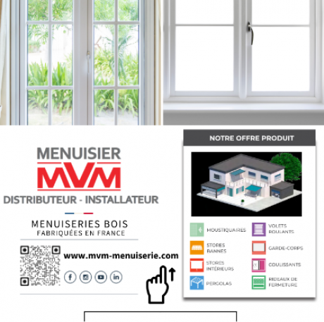 Fenêtres PVC, Aluminium et Bois sur mesure à Lyon - Installation menuiserie 