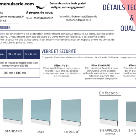 Détails techniques & qualité  - MVM menuisier Lyon Rhône