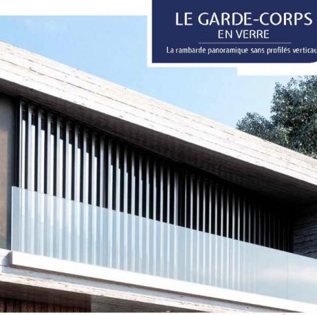 Garde-corps en verre - MVM menuisier Lyon Rhône 