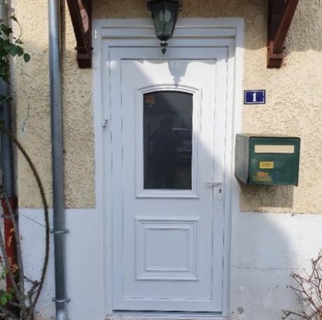 PORTE ENTRÉE PVC BLANC GAMME THERMIQUE A SÉCURITÉ RENFORCÉ ST MAURICE DE BEYNOST PORTE ENTRÉE PVC BLANC GAMME THERMIQUE A SÉCURITÉ RENFORCÉ ST MAURICE DE BEYNOST