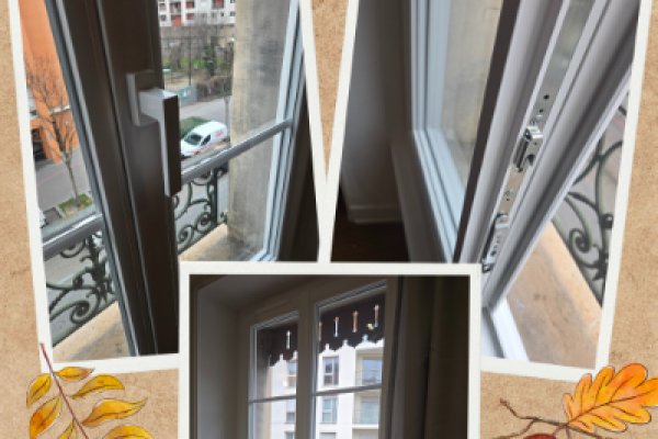 Pose rénovation de fenêtres isolantes PVC et alu à Lyon – MVM Menuisier
