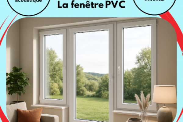 La fenêtre PVC - MVM menuisier Lyon Rhône